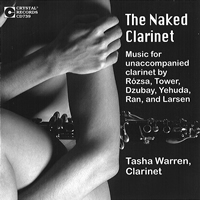 【輸入CD】ザ・ネイキッド・クラリネット／The Naked Clarinet／ターシャ・ウォーレン【クラリネット】