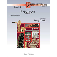プレシジョン（Precision）／ハロルド・ベネット（ラリー・クラーク）【吹奏楽輸入楽譜】