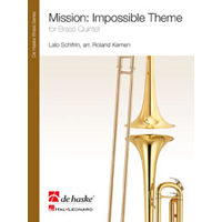 金管5重奏：ミッション・インポッシブルのテーマ／ラロ・シフリン（ローランド・ケルネン）【アンサンブル輸入楽譜】