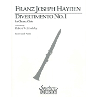 クラリネット／木管3重奏：ディヴェルティメント／ハイドン（メリマン）【アンサンブル輸入楽譜】