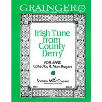 デリー地方のアイルランド民謡（ロンドンデリーの歌）／パーシー・グレインジャー（マーク・ロジャース）【吹奏楽輸入楽譜】
