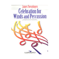【輸入楽譜】管楽器と打楽器のためのセレブレーション/Celebration for Winds and Percussion