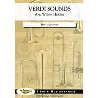 金管4重奏：ヴェルディ・サウンド／ジュゼッペ・ヴェルディ（ウィレム・ヘッカー）【アンサンブル輸入楽譜】