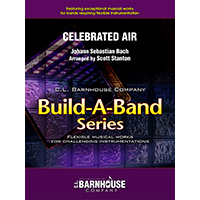 5パート+打楽器(opt.):G線上のアリア/ヨハン・ゼバスティアン・バッハ(スコット・スタントン)【フレキシブルアンサンブル輸入楽譜】