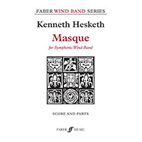 マスク/ケネス・ヘスケス【吹奏楽輸入楽譜】