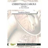 サクソフォーン4重奏：クリスマスキャロルズ Vol.1／伝承曲（ハリー・リチャーズ）【アンサンブル輸入楽譜】