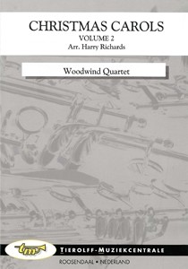木管4重奏：クリスマスキャロルズ Vol.2／伝承曲（ハリー・リチャーズ）【アンサンブル輸入楽譜】