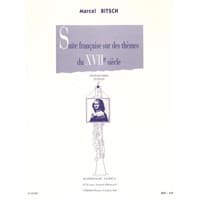 無伴奏オーボエ：フランス組曲／マルセル・ビッチュ【ソロ輸入楽譜】