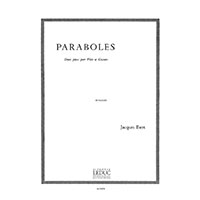 フルート&ギター:寓話(スコアのみ)/ジャック・イベール【デュオ輸入楽譜】