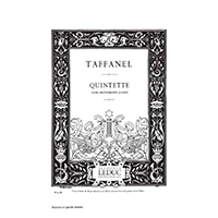 木管5重奏:木管五重奏曲 /ポール・タファネル【アンサンブル輸入楽譜】