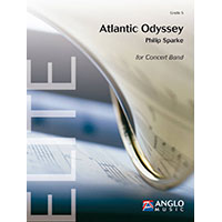 アトランティック・オデッセイ(スコアのみ)/フィリップ・スパーク【吹奏楽輸入楽譜】