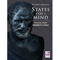 交響曲第2番「ステーツ・オブ・マインド」(スコアのみ)/テオドロ・アパリシオ・バルベラン【吹奏楽輸入楽譜】