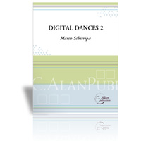 マリンバ4重奏：デジタル・ダンス2／マルコ・シリパ【アンサンブル輸入楽譜】