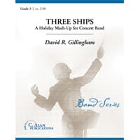 三隻の船（スコアのみ）／伝承曲／グスターヴ・ホルスト（デイヴィッド・ギリングハム）【吹奏楽輸入楽譜】