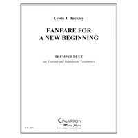 金管2重奏：新たなる息吹きのためのファンファーレ（デュエット版）／ルイス・J.バックリー 【アンサンブル輸入楽譜】