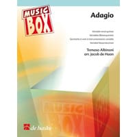 フレキシブル5重奏：アルビノーニのアダージョ／トマゾ・アルビノーニ（ヤコブ・デ=ハーン）【フレキシブルアンサンブル輸入楽譜】