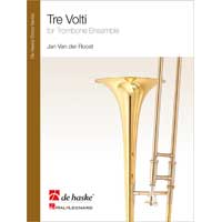 トロンボーン7重奏：トレ・ヴォルティ／ヤン・ヴァンデルロースト【アンサンブル輸入楽譜】