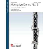 クラリネット4重奏：ハンガリー舞曲第5番／ヨハネス・ブラームス（ステイン・ルールス）【アンサンブル輸入楽譜】