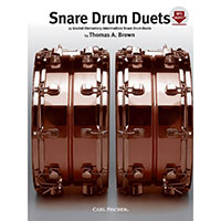スネアドラム・デュオ:スネア・ドラム・デュエット/トーマス・ブラウン【教則輸入楽譜】