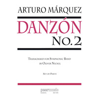 ダンソン第2番（パート譜のみ）／アルトゥーロ・マルケス（オリヴァー・ニッケル）【吹奏楽輸入楽譜】