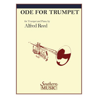 トランペットのためのオード（頌歌）【ソロ版】／アルフレッド・リード【ソロ輸入楽譜】