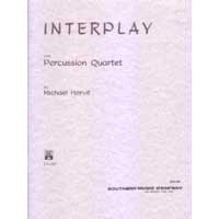 打楽器4重奏：インタープレイ【パート譜のみ】／マイケル・ホーヴィット【アンサンブル輸入楽譜】