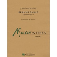 ブラームス・フィナーレ（交響曲第1番より）【小編成】／ヨハネス・ブラームス（ジェイ・ボクック）【吹奏楽輸入楽譜】