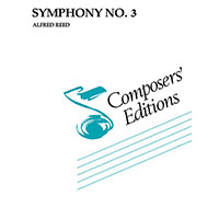 第3交響曲(スコアのみ)/アルフレッド・リード【吹奏楽輸入楽譜】