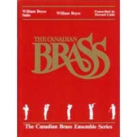 金管5重奏：ウィリアム・ボイス組曲（カナディアン・ブラス版）／ウィリアム・ボイス（ハワード・ケイブル）【アンサンブル輸入楽譜】