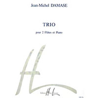 フルート・デュオ&ピアノ:トリオ(2本のフルートとピアノのための三重奏曲)/ジャン=ミシェル・ダマーズ【デュオ輸入楽譜】