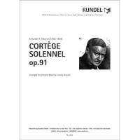 荘厳な行列 Op.91/アレクサンドル・グラズノフ(レオンティ・ドゥナエフ)【吹奏楽輸入楽譜】
