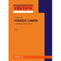 フェイマス・カノン/アルフレッド・ベーゼンドルファー/ヨハン・パッヘルベル【吹奏楽輸入楽譜】