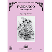 ホルン4重奏:ファンダンゴ/ケリー・ターナー【アンサンブル輸入楽譜】