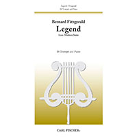 トランペット&ピアノ:伝説(「モダン組曲」より)/バーナード・フィッツジェラルド【ソロ輸入楽譜】