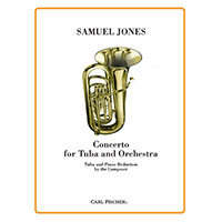 テューバ&ピアノ:テューバとオーケストラのための協奏曲(ピアノ・リダクション版)/サミュエル・ジョーンズ【ソロ輸入楽譜】