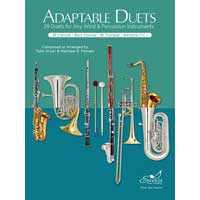 2パート：Adaptable Duets for Bb Clarinet, Bass Clarinet, Bb Trumpet, and Baritone （T.C.）／マシュー・R・パトナム、タイラー・アルカリ【デュオ輸入楽譜】