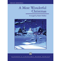 モースト・ワンダフル・クリスマス【小編成】／（ロバート・シェルドン）【吹奏楽輸入楽譜】