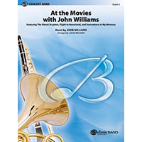 ジョン・ウィリアムズ・アット・ザ・ムービーズ 【中編成】／ジョン・ウィリアムズ（ジャスティン・ウィリアムズ）【吹奏楽輸入楽譜】