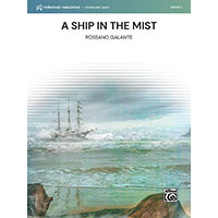 霧の中の帆船／ロッサーノ・ガランテ【吹奏楽輸入楽譜】