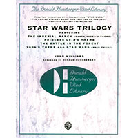 「スター・ウォーズ三部作」からの組曲（スコアのみ）／ジョン・ウィリアムズ(ドナルド・ハンズバーガー)【吹奏楽輸入楽譜】