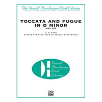 トッカータとフーガ ニ短調／ヨハン・ゼバスティアン・バッハ(ドナルド・ハンスバーガー)【吹奏楽輸入楽譜】