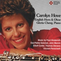 【輸入CD】20世紀のｲﾝｸﾞﾘｯｼｭ･ﾎﾙﾝとｵｰﾎﾞｴのための作品集/20th Century Music for English Horn and Oboe/ｷｬﾛﾘﾝ･ﾎｰヴ【ｲﾝｸﾞﾘｯｼｭﾎﾙﾝ&ｵｰﾎﾞｴ】