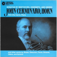 【輸入CD】ｼﾞｮﾝ・ﾁｪﾙﾐﾅｰﾛ ｿﾛﾘｻｲﾀﾙ/John Cerminaro、 Horn/ｼﾞｮﾝ・ﾁｪﾙﾐﾅｰﾛ【ﾎﾙﾝ】