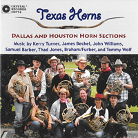 【輸入CD】ﾃｷｻｽ・ﾎﾙﾝｽﾞ/Texas Horns/ﾀﾞﾗｽ&ﾋｭｰｽﾄﾝ交響楽団ﾎﾙﾝｾｸｼｮﾝ【ﾎﾙﾝｱﾝｻﾝﾌﾞﾙ】
