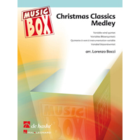 フレキシブル5重奏：クリスマス・クラシックス・メドレー／(ロレンツォ・ボッチ)【フレキシブルアンサンブル輸入楽譜】