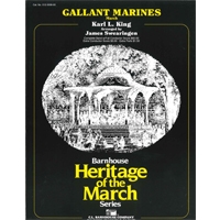 ガラント・マリーンズ（Gallant Marines）／カール・Ｌ・キング（ジェームズ・スウェアリンジェン／Gr.2.5／215）【吹奏楽輸入楽譜】