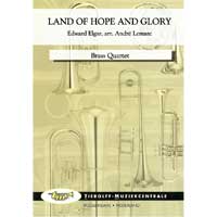 金管4重奏：希望と栄光の国（威風堂々）／エドワード・エルガー(アンドレ・レマルク)【アンサンブル輸入楽譜】