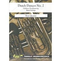 金管4重奏：オランダ舞曲第2番／ヘンク・バーディングス【アンサンブル輸入楽譜】