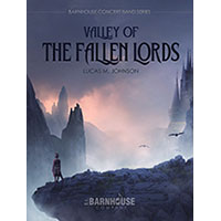 ヴァレイ・オブ・ザ・フォールン・ロード／ルーカス・ジョンソン【吹奏楽輸入楽譜】