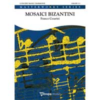 ビザンチンのモザイク画／フランコ・チェザリーニ【吹奏楽輸入楽譜】